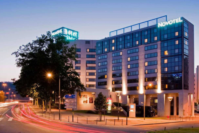 Novotel Presqu'île, vue sur la Saône