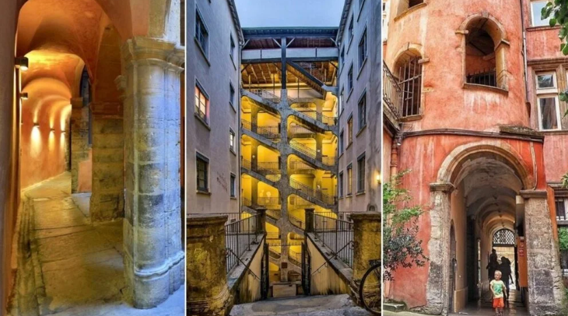 Vieux-Lyon, ruelles et traboules du quartier historique